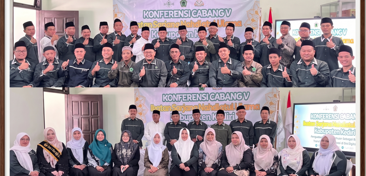 Konfercab V ISNU Kabupaten Kediri Tetapkan Ketua Baru